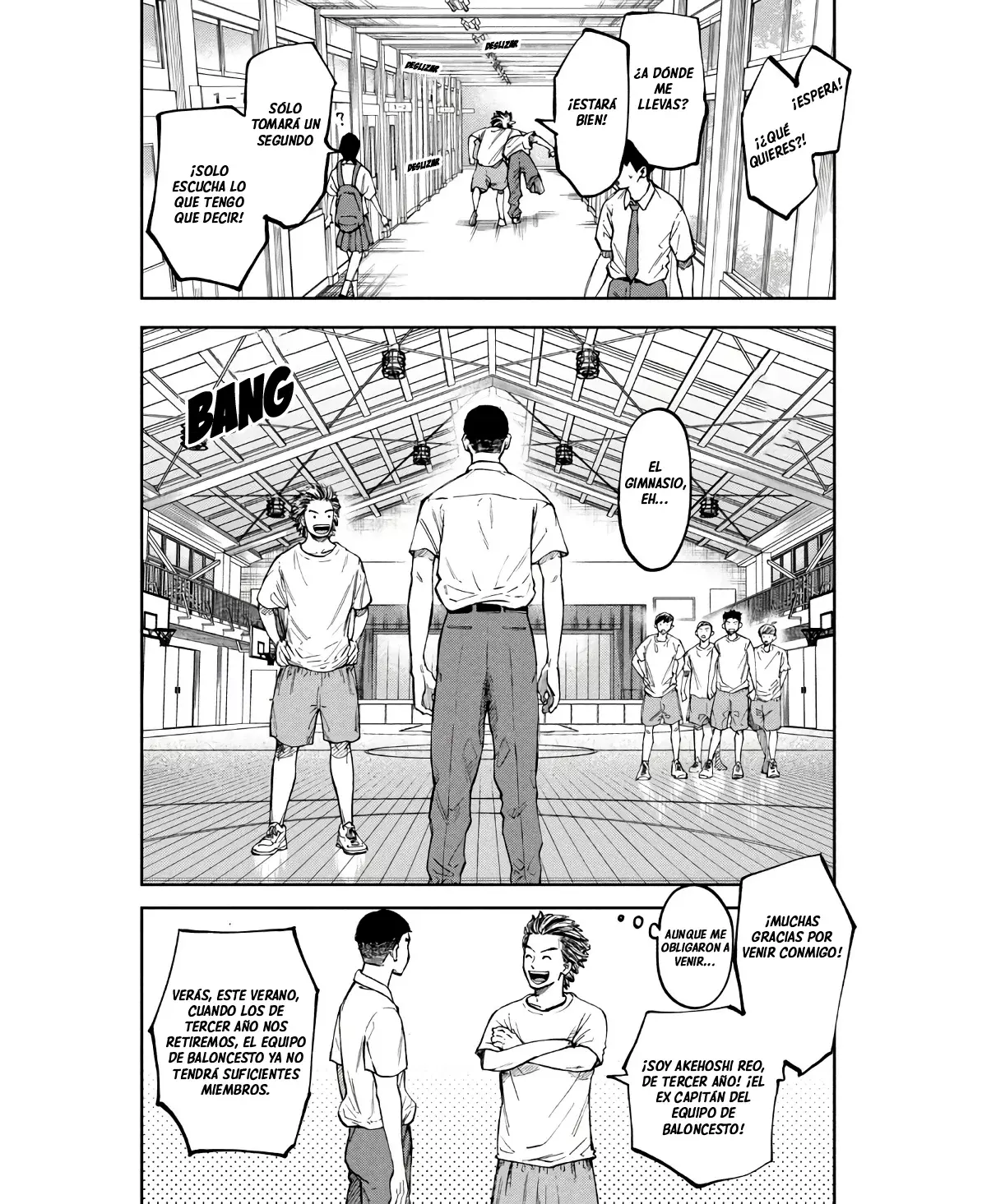 Aoba no Basket capítulo 1, página 21