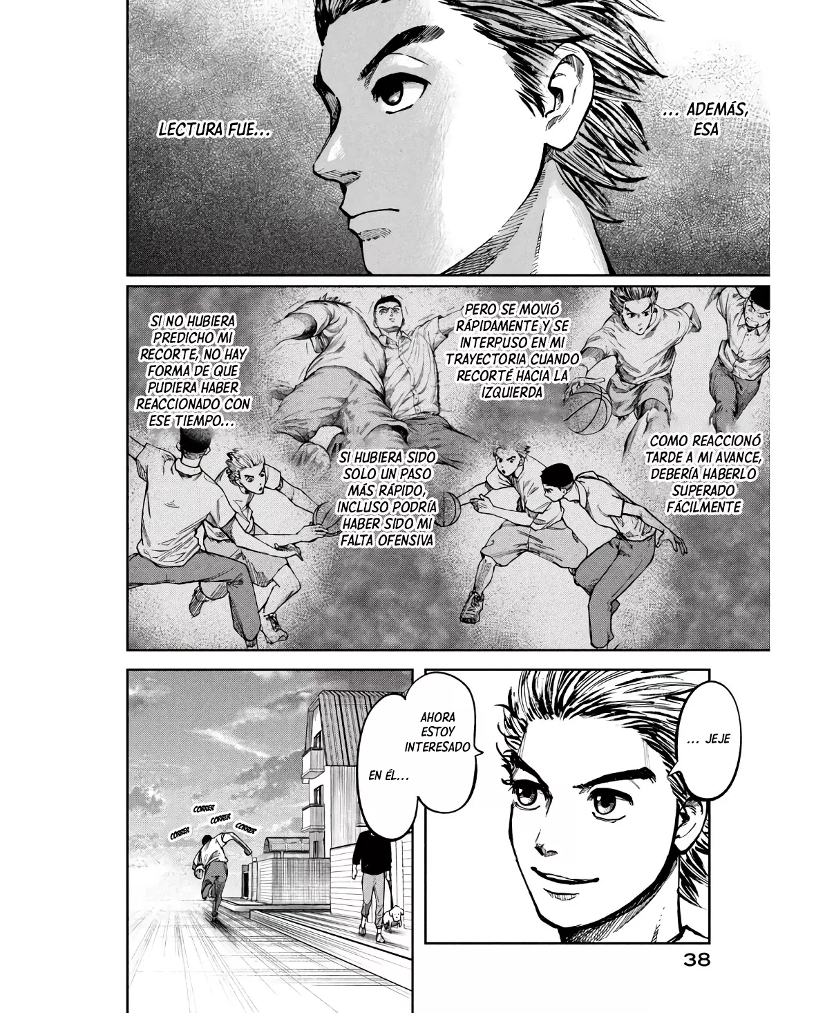 Aoba no Basket capítulo 1, página 40