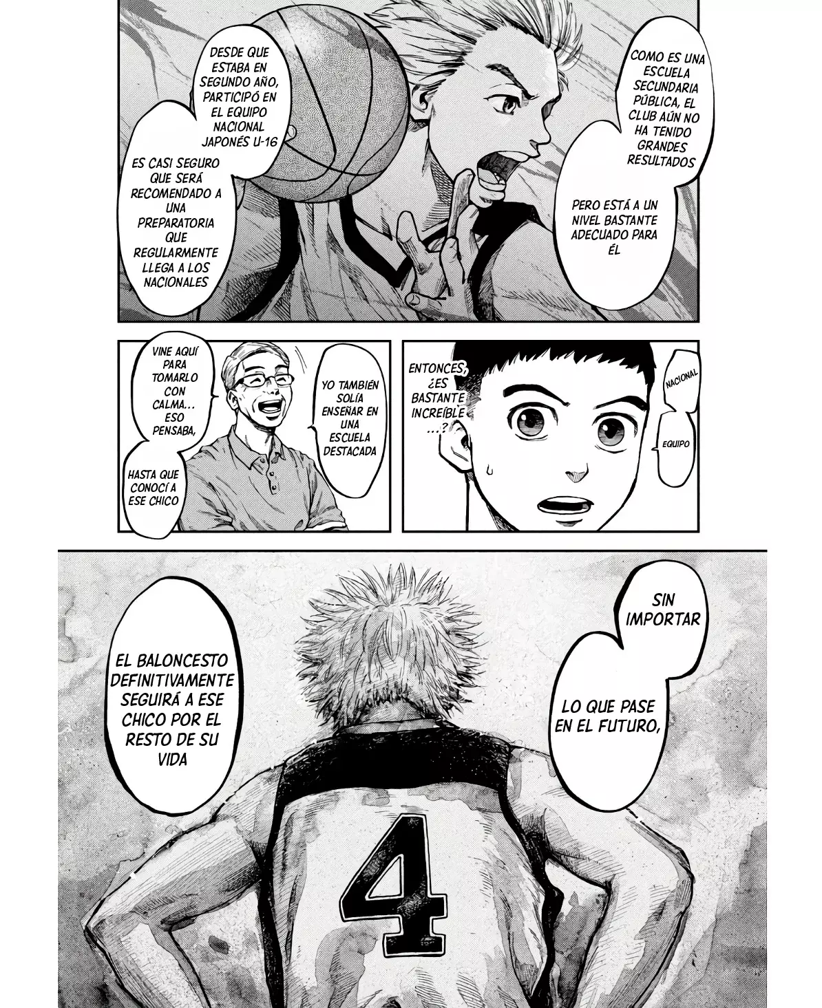 Aoba no Basket capítulo 1, página 43
