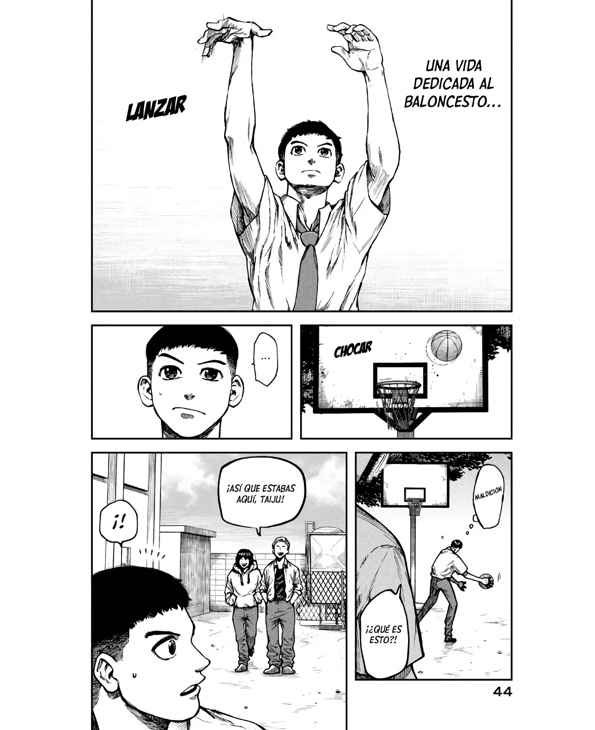 Aoba no Basket capítulo 1, página 46