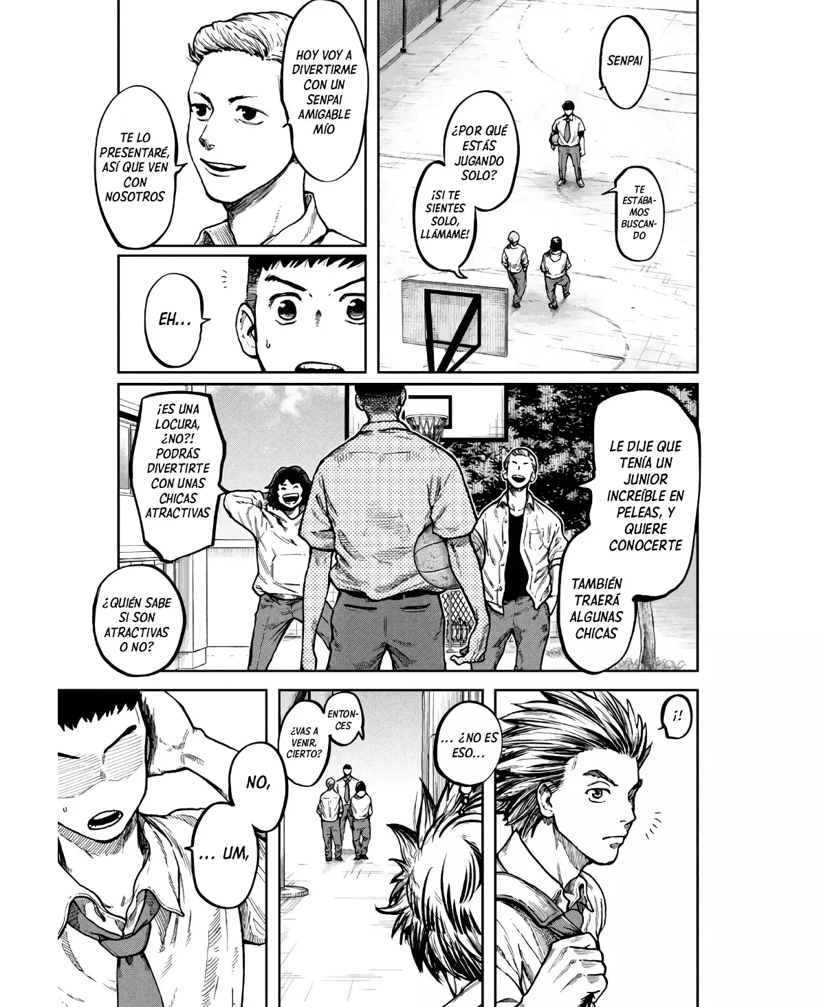 Aoba no Basket capítulo 1, página 47