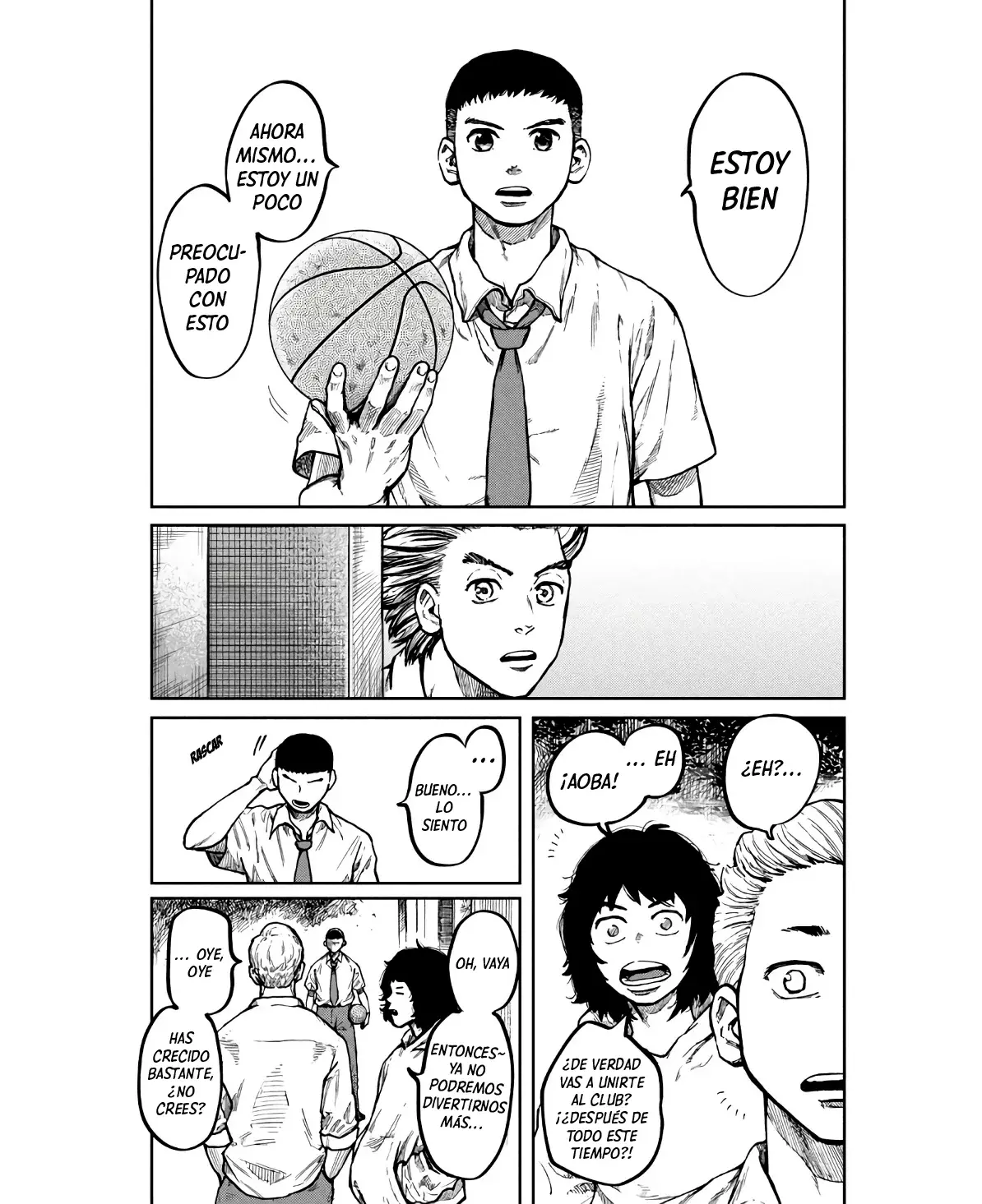 Aoba no Basket capítulo 1, página 48