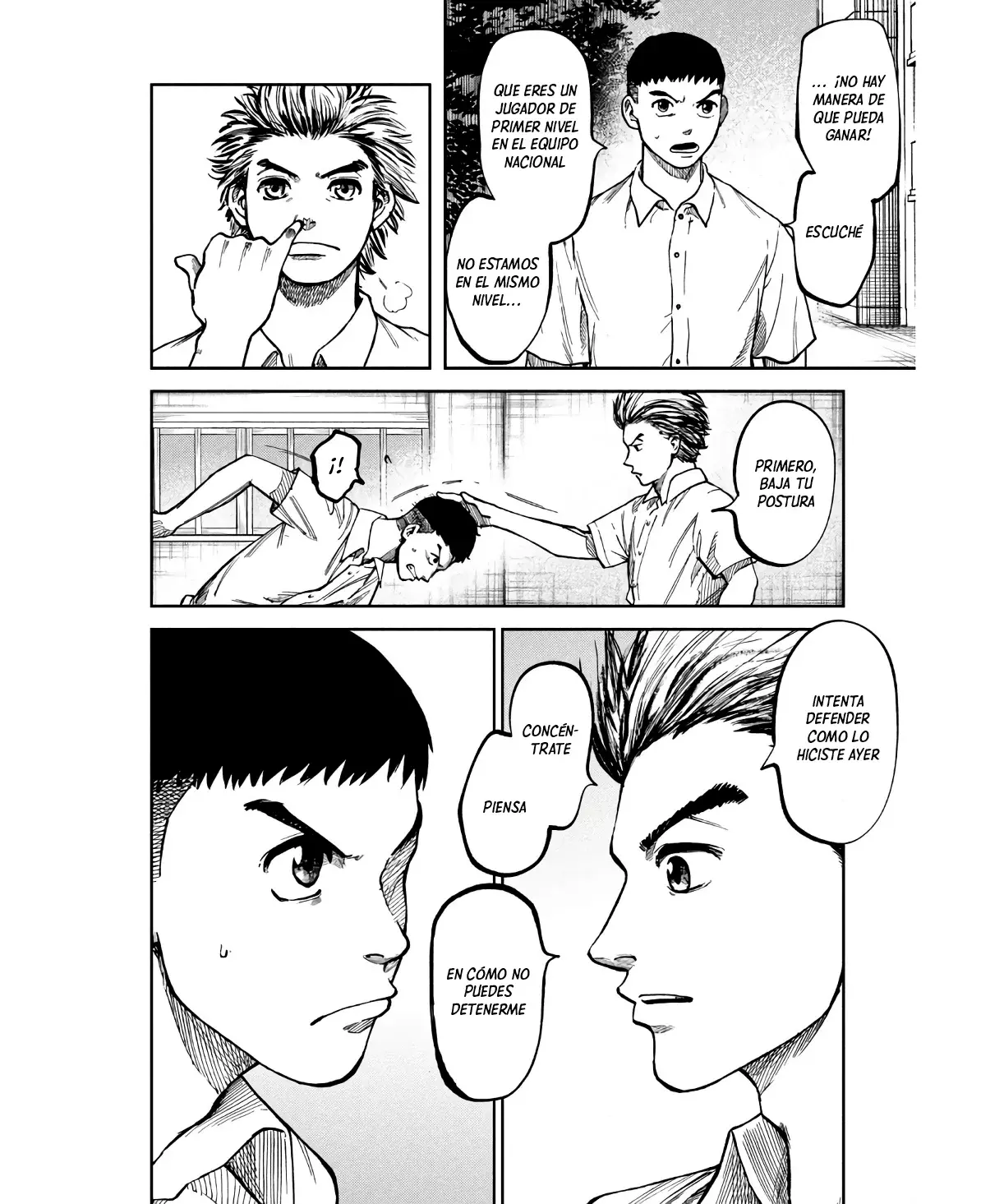 Aoba no Basket capítulo 1, página 56