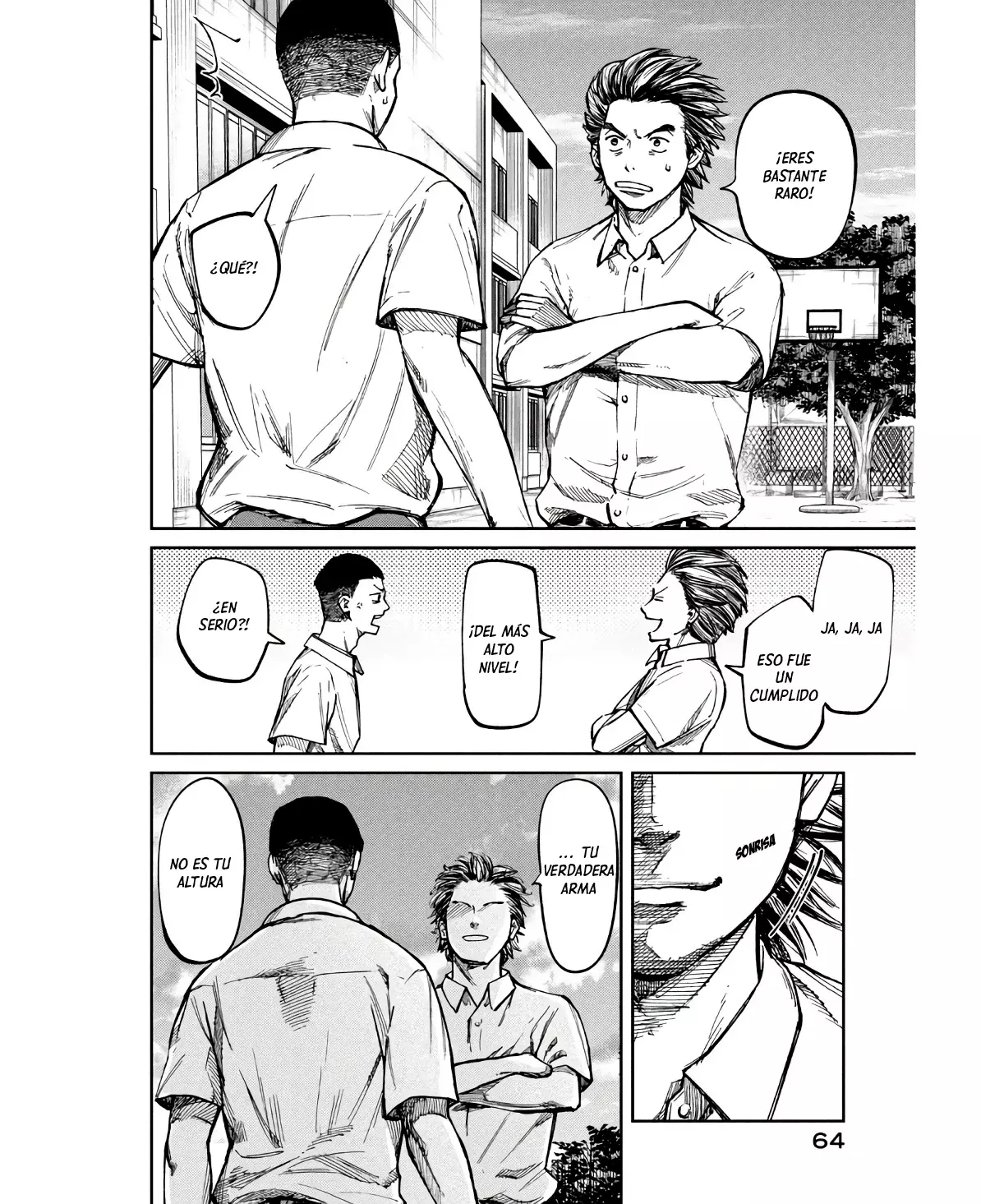 Aoba no Basket capítulo 1, página 66