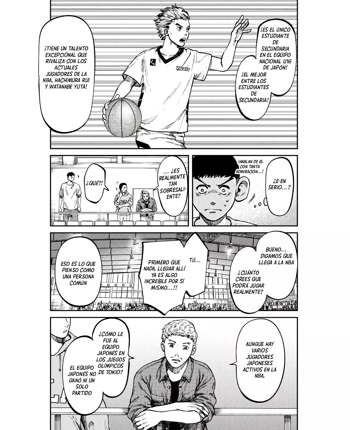 Aoba no Basket capítulo 1, página 77