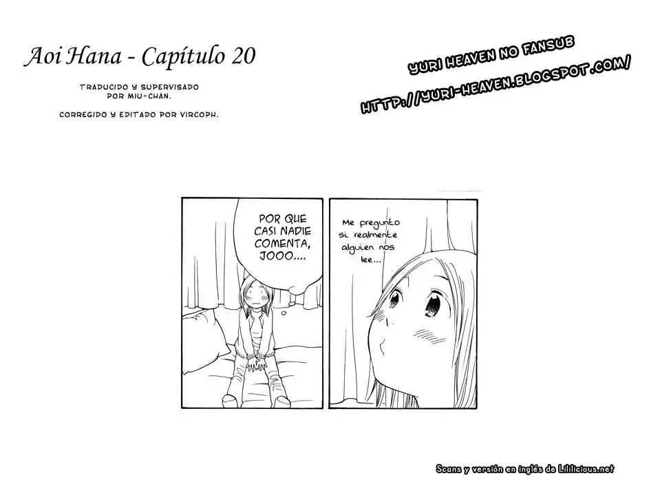 Aoi Hana capítulo 20, página 21