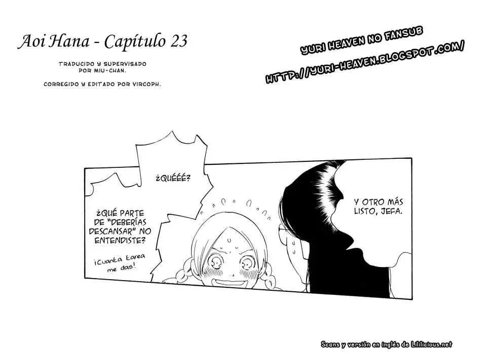 Aoi Hana capítulo 23, página 25