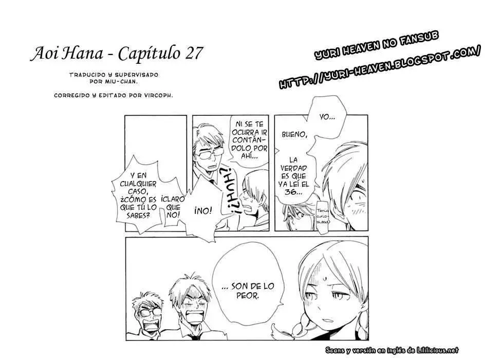 Aoi Hana capítulo 27, página 25