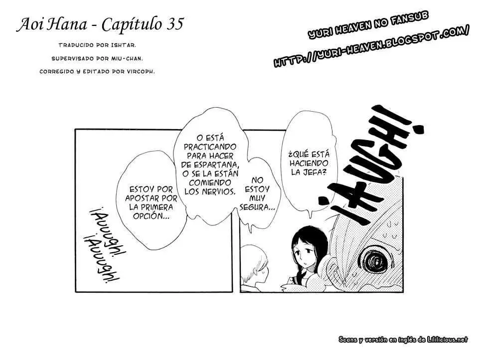 Aoi Hana capítulo 35, página 21