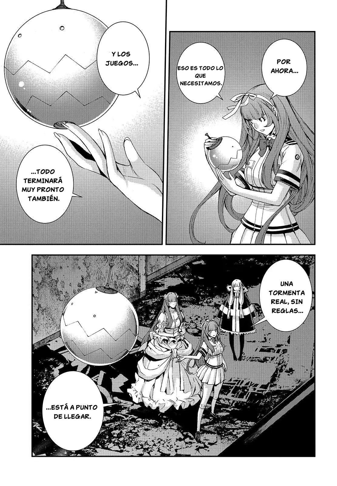Aoki Hagane no Arpeggio capítulo 113, página 3