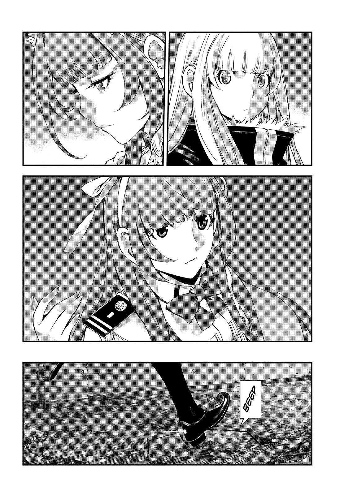 Aoki Hagane no Arpeggio capítulo 113, página 4