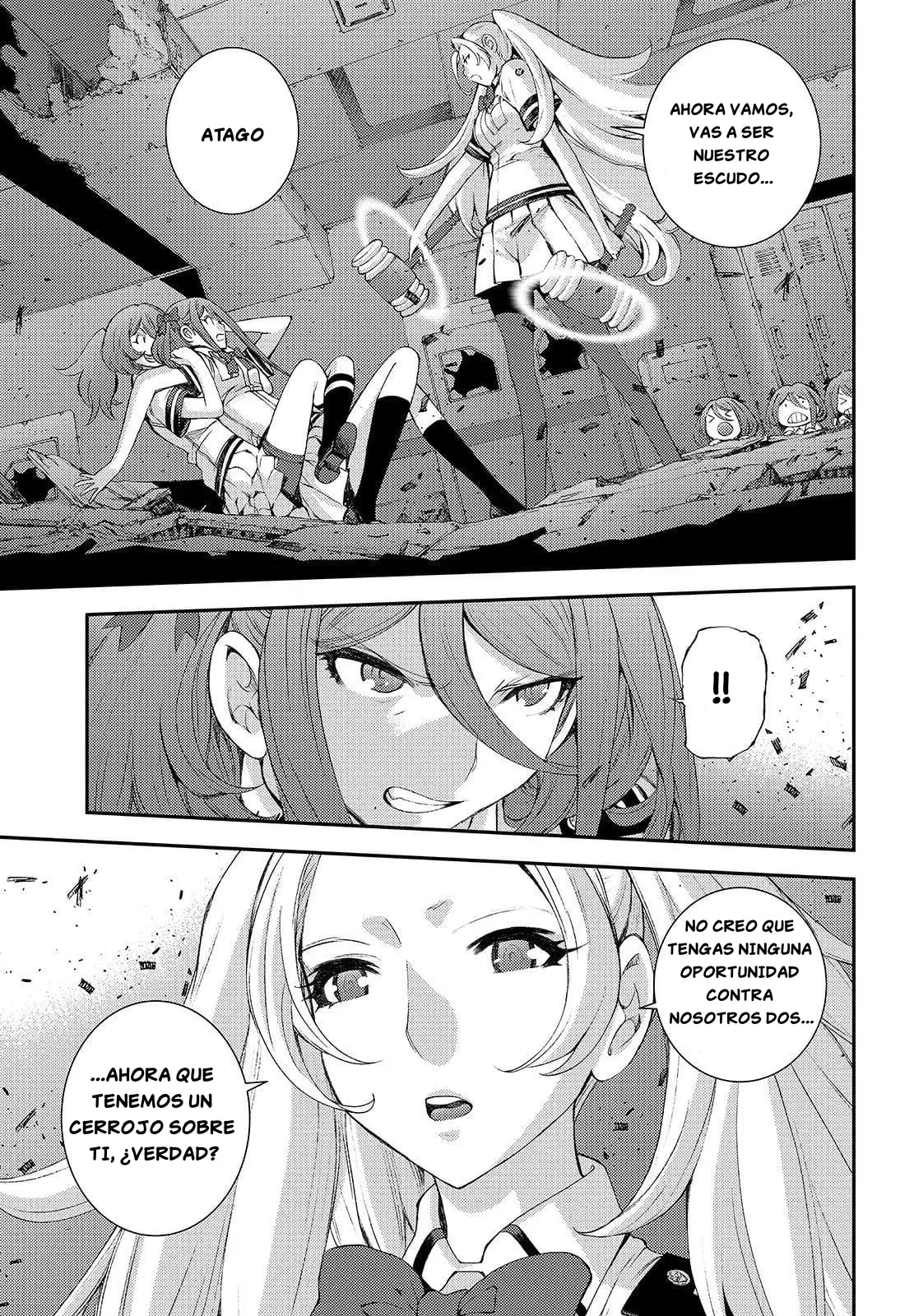 Aoki Hagane no Arpeggio capítulo 113, página 11