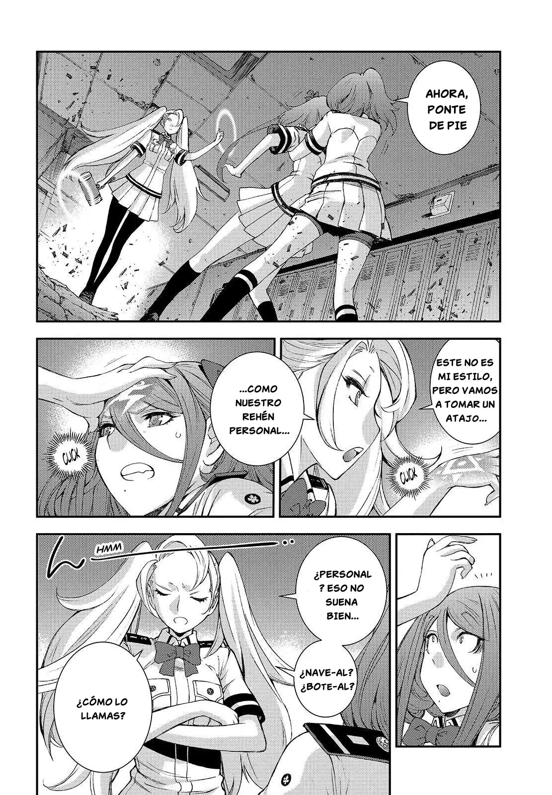 Aoki Hagane no Arpeggio capítulo 113, página 12