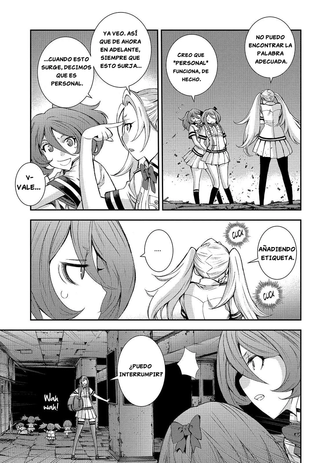 Aoki Hagane no Arpeggio capítulo 113, página 13