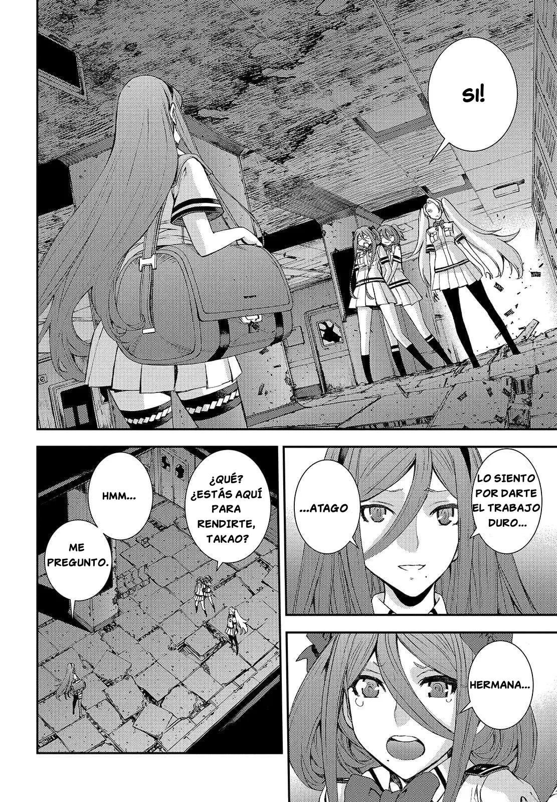 Aoki Hagane no Arpeggio capítulo 113, página 14