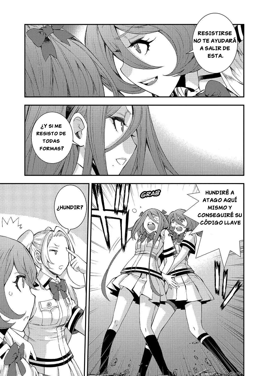 Aoki Hagane no Arpeggio capítulo 113, página 15