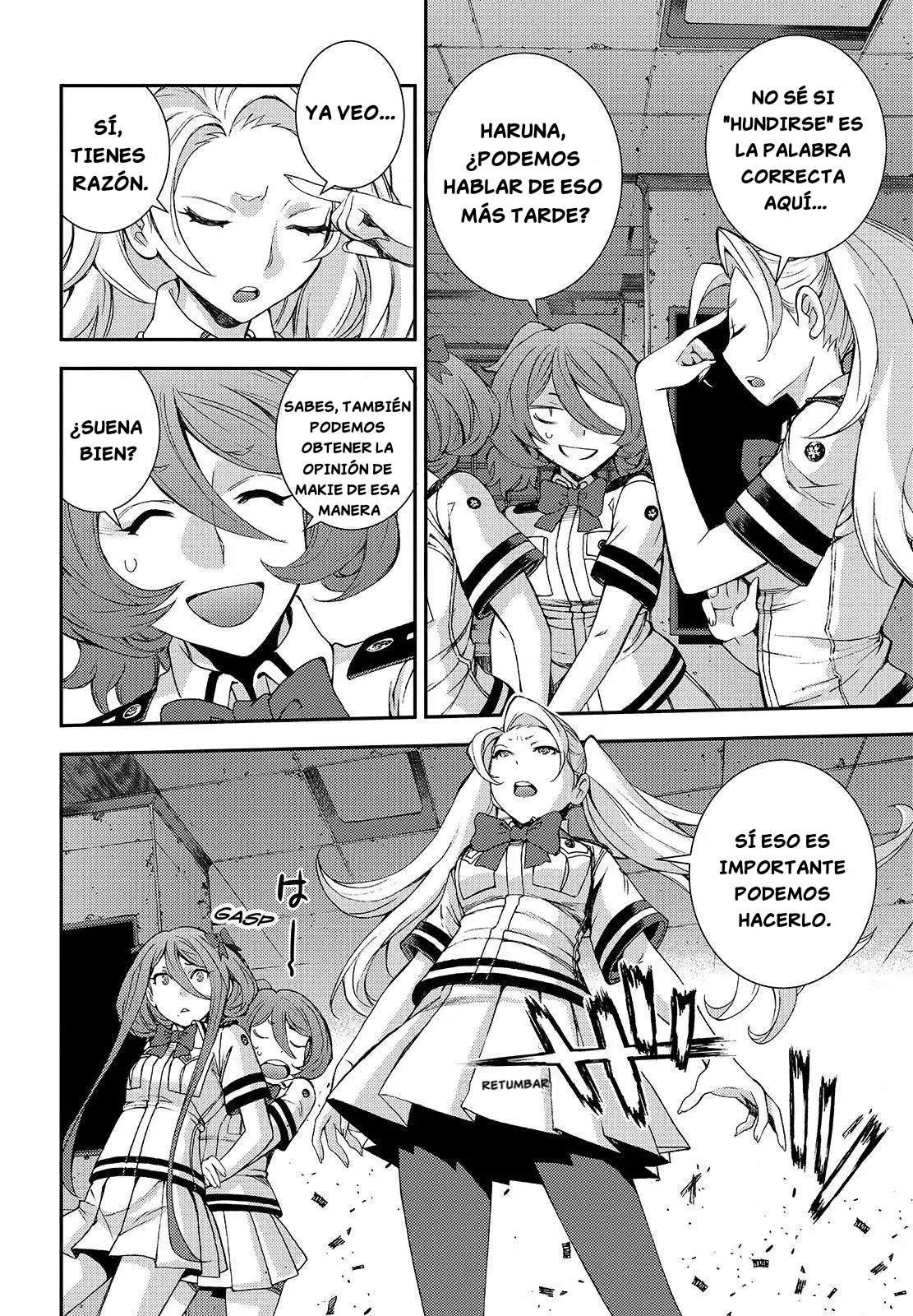 Aoki Hagane no Arpeggio capítulo 113, página 16