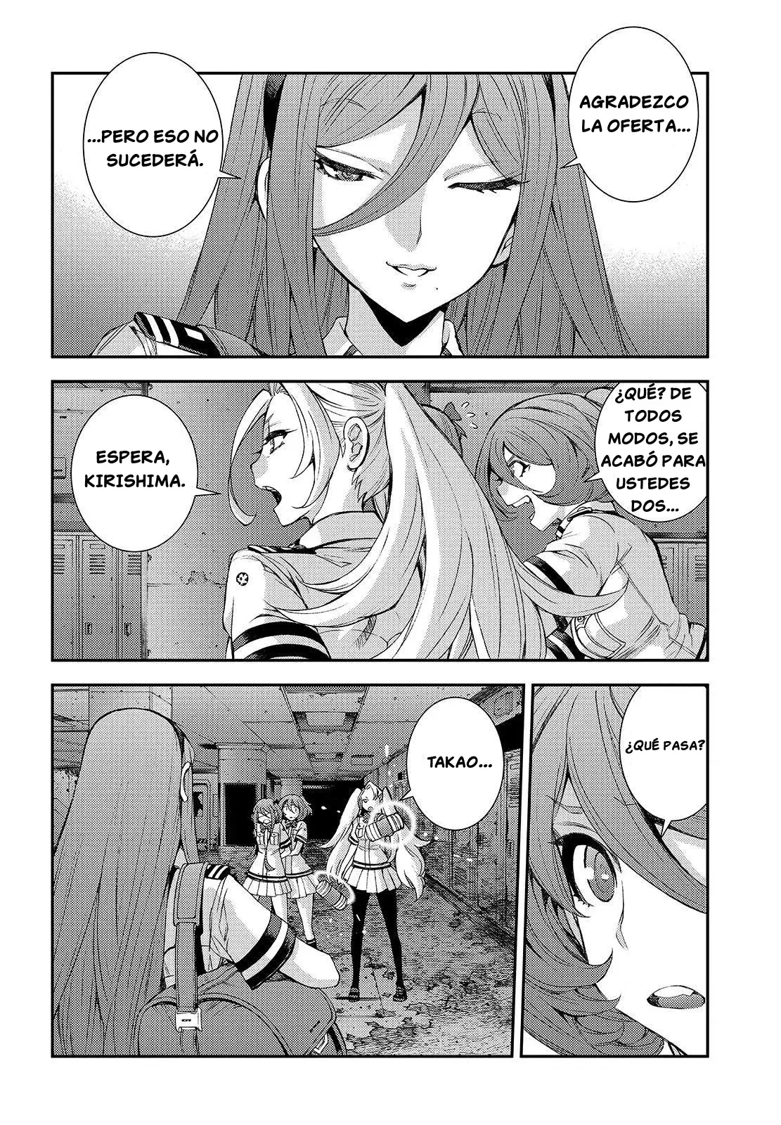 Aoki Hagane no Arpeggio capítulo 113, página 18