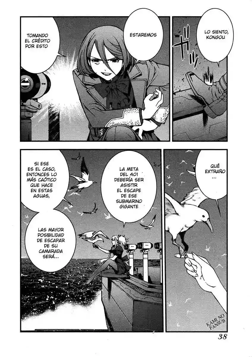 Aoki Hagane no Arpeggio capítulo 13, página 5