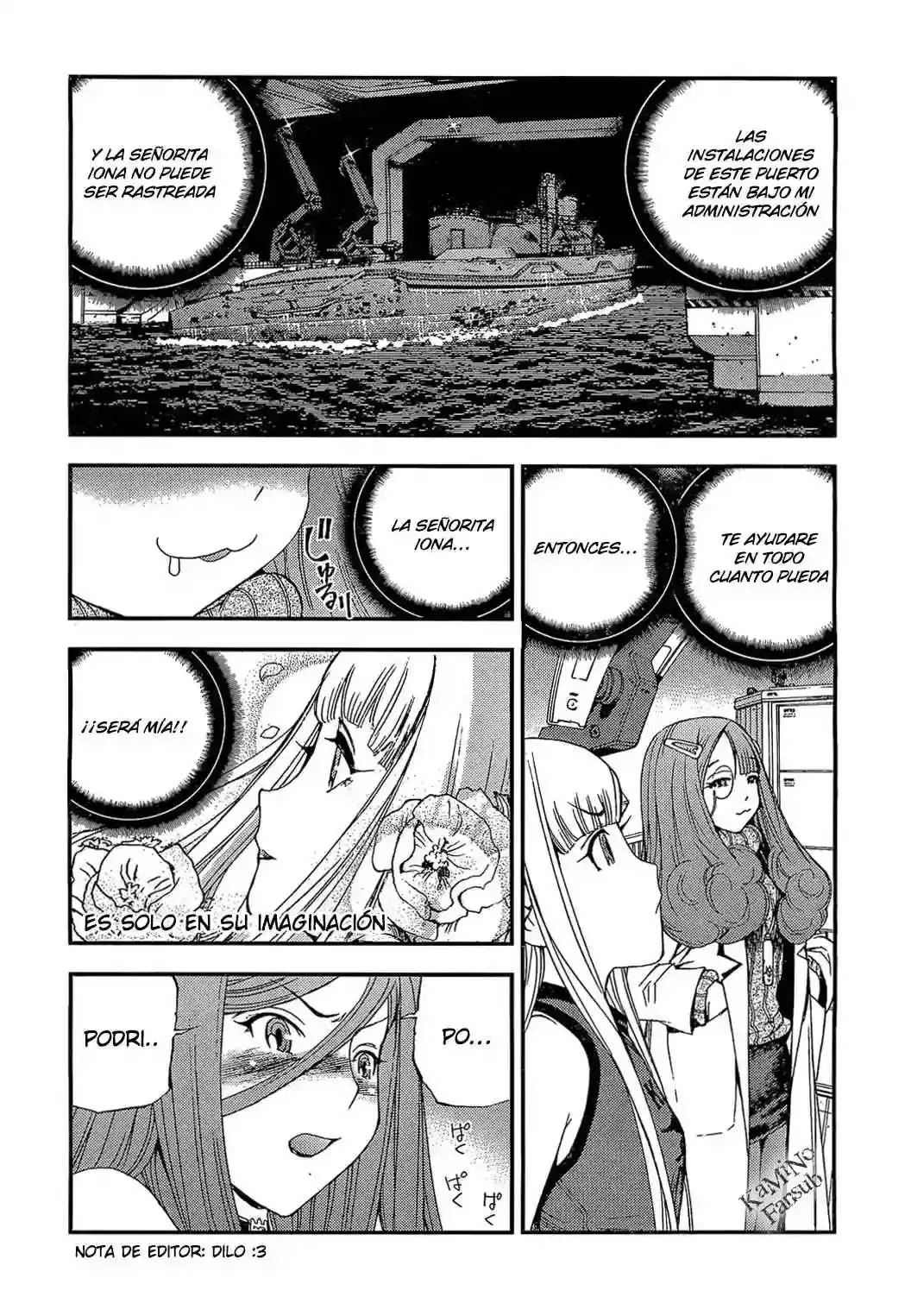 Aoki Hagane no Arpeggio capítulo 21, página 16