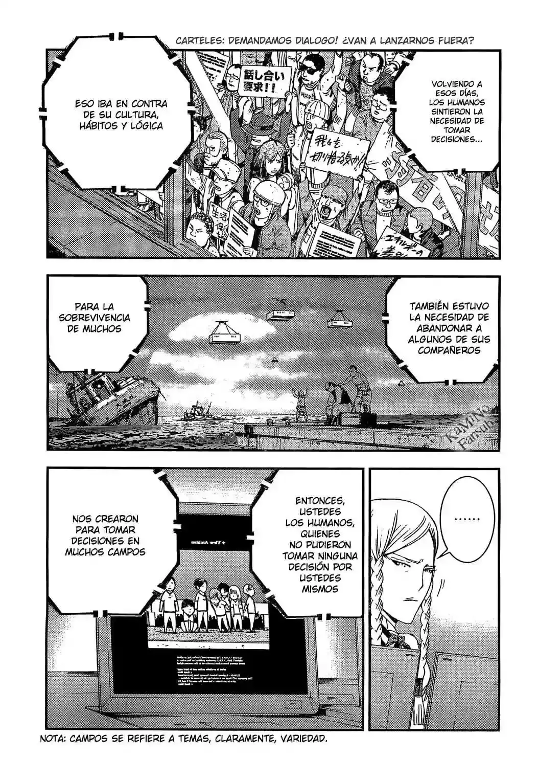 Aoki Hagane no Arpeggio capítulo 21, página 27