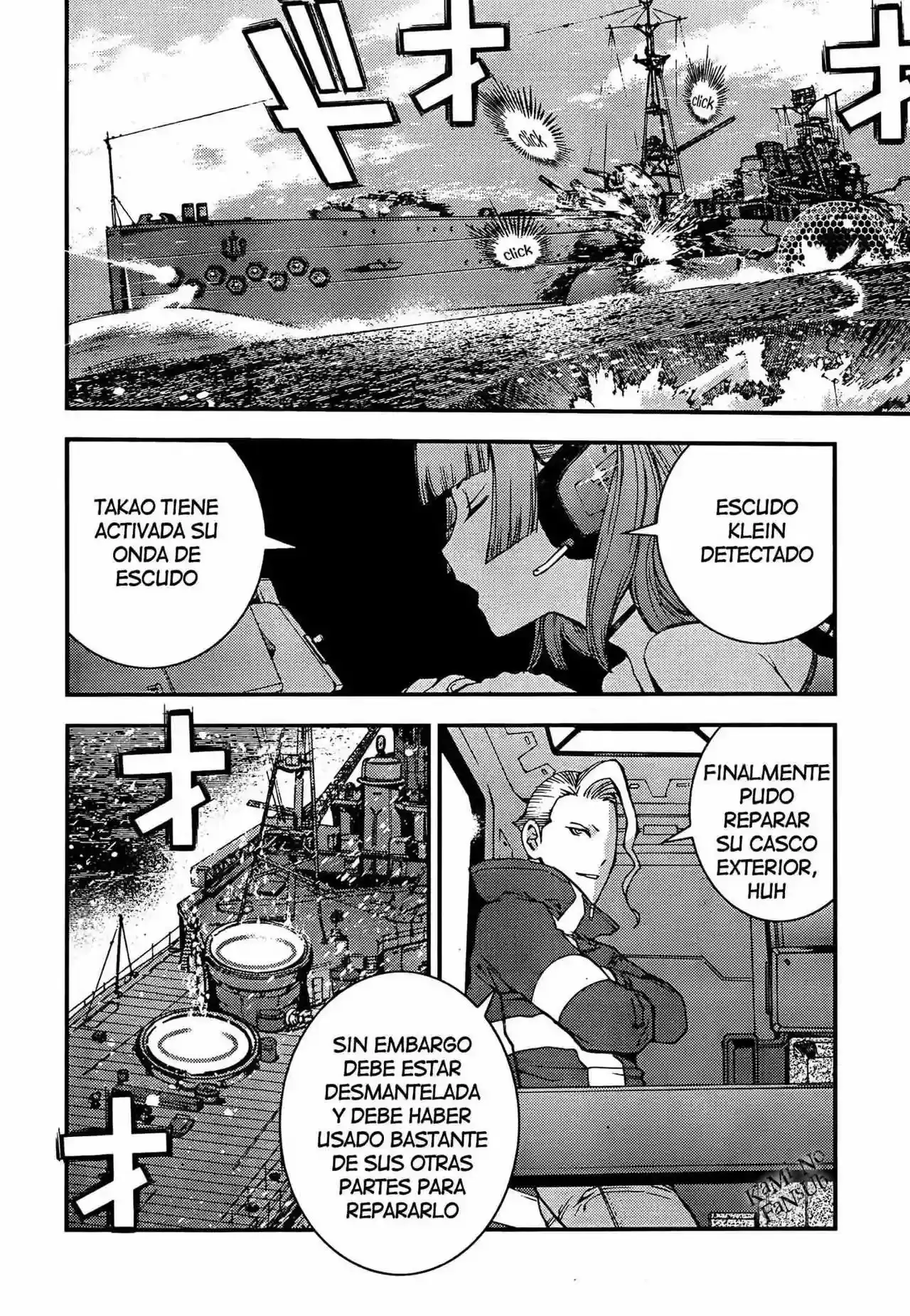 Aoki Hagane no Arpeggio capítulo 39, página 7