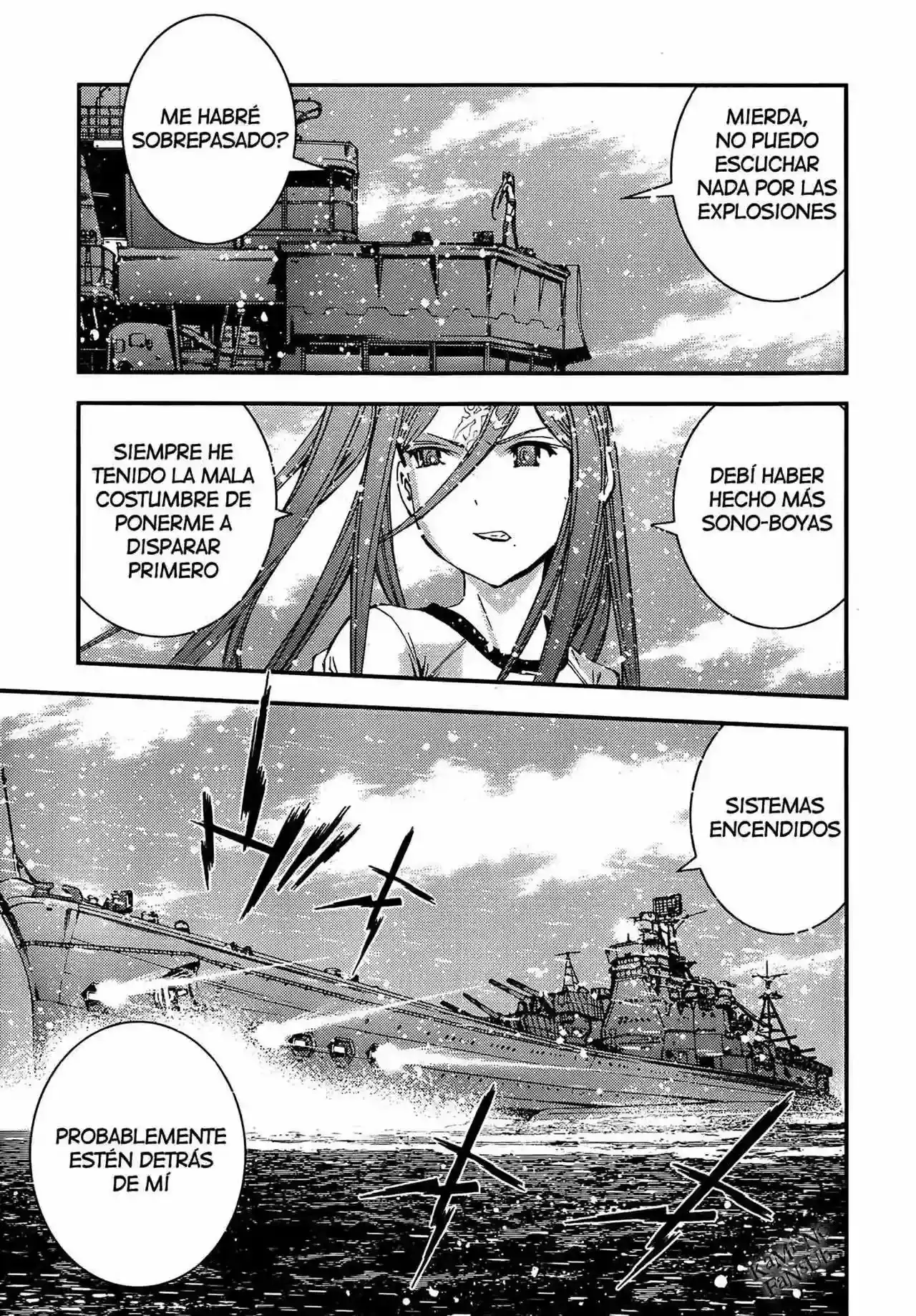 Aoki Hagane no Arpeggio capítulo 39, página 14