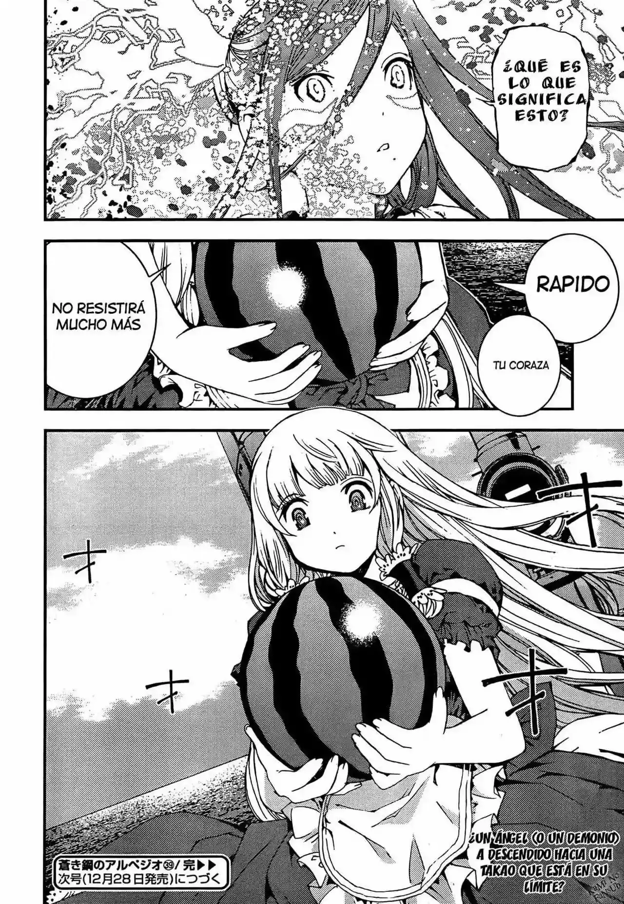 Aoki Hagane no Arpeggio capítulo 39, página 31