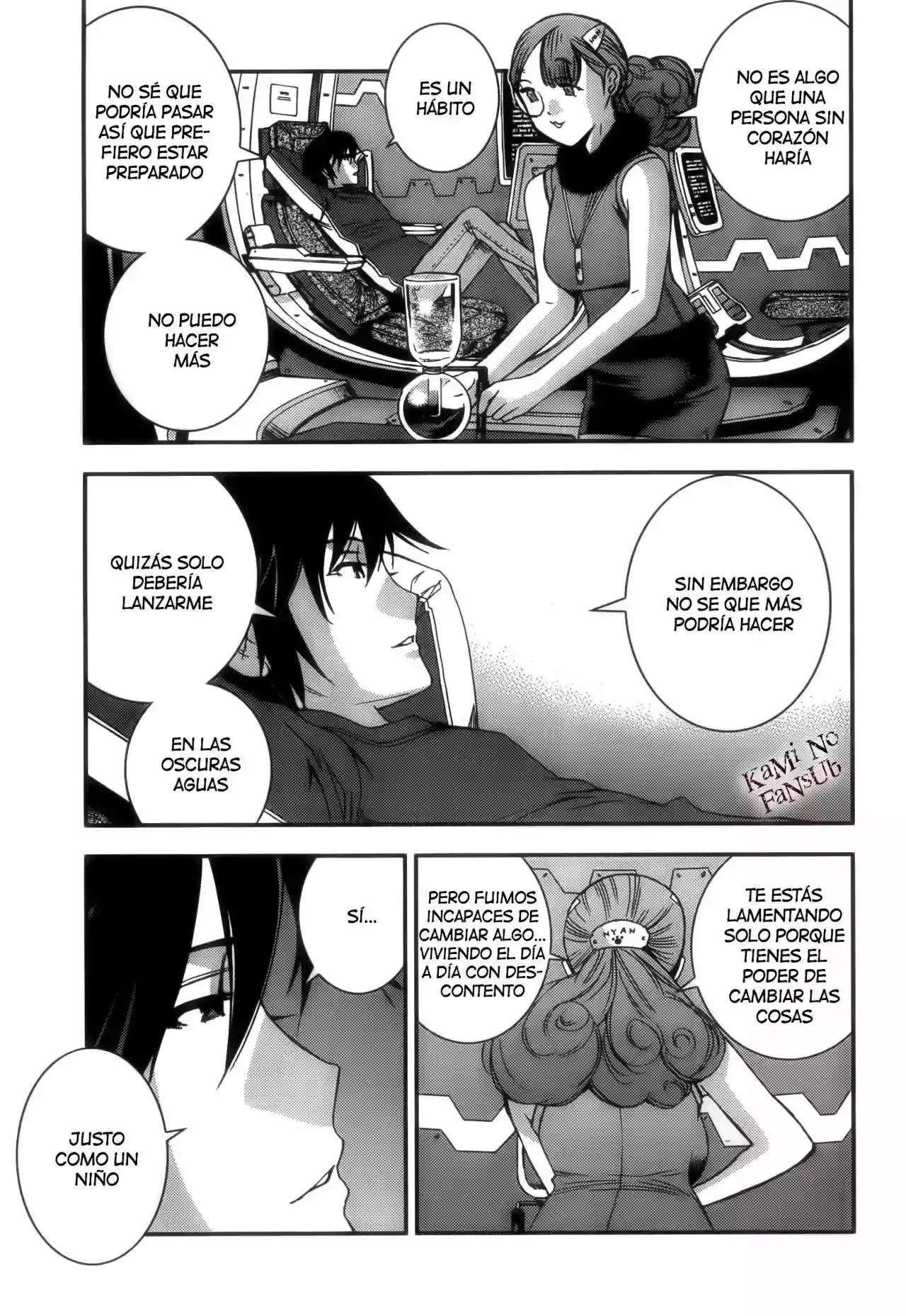 Aoki Hagane no Arpeggio capítulo 49, página 10