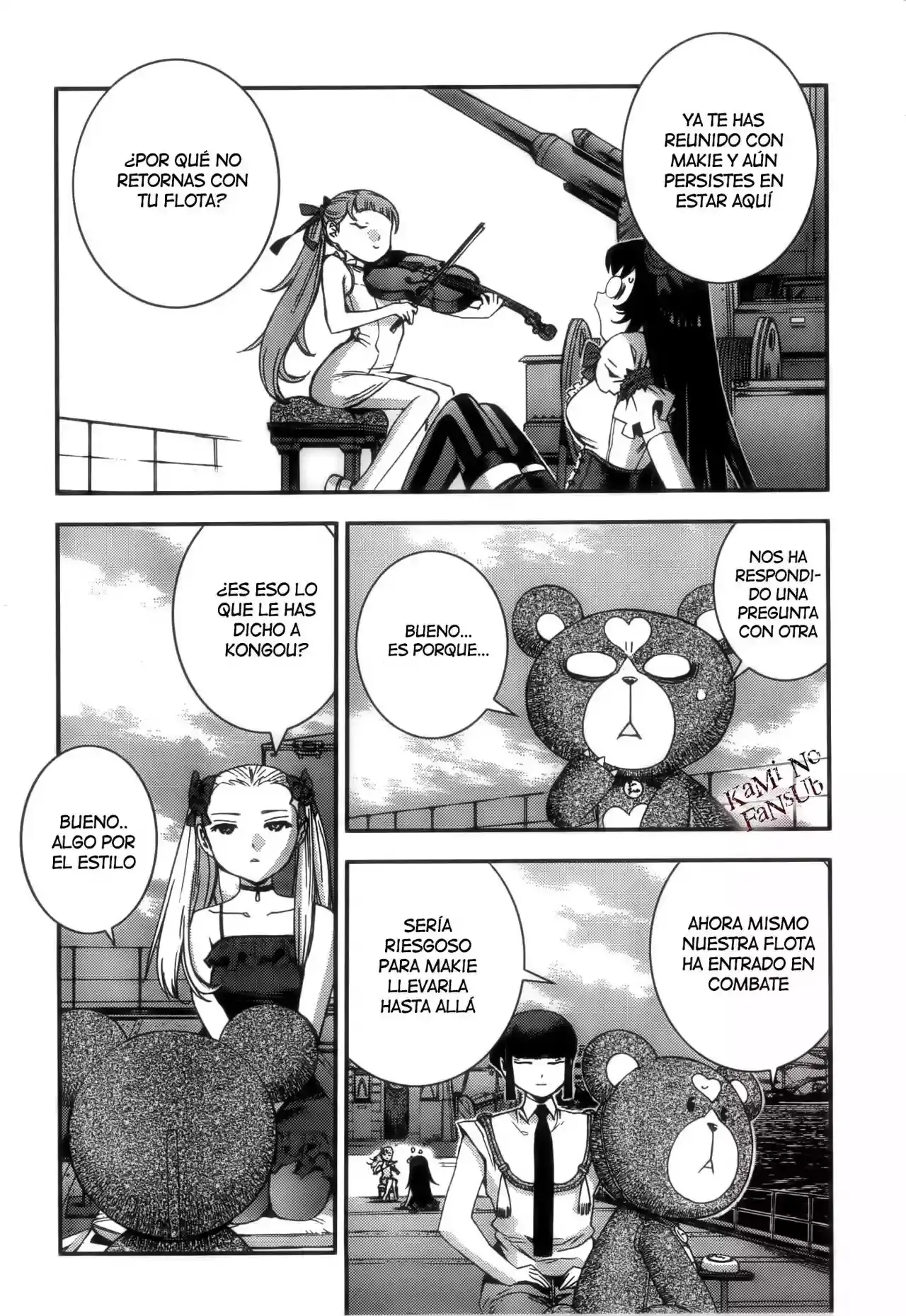 Aoki Hagane no Arpeggio capítulo 49, página 21