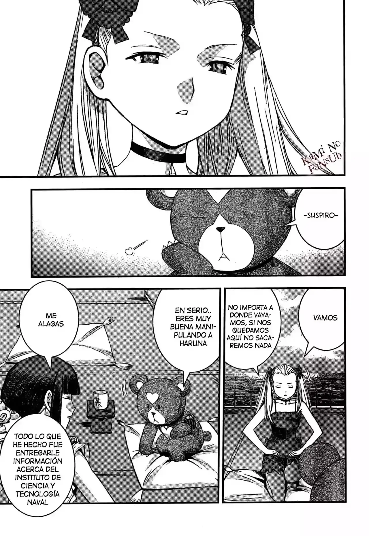 Aoki Hagane no Arpeggio capítulo 49, página 28