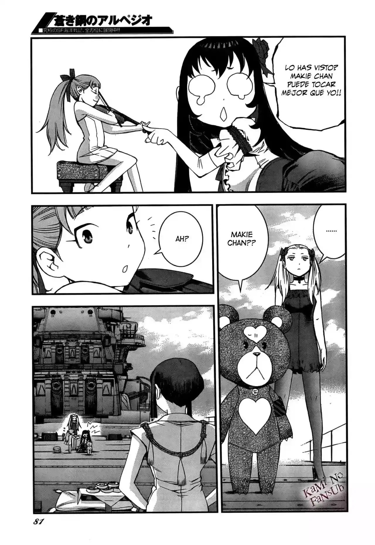 Aoki Hagane no Arpeggio capítulo 49, página 30