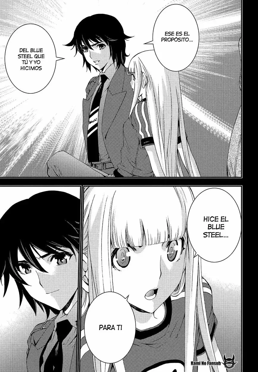Aoki Hagane no Arpeggio capítulo 82, página 34