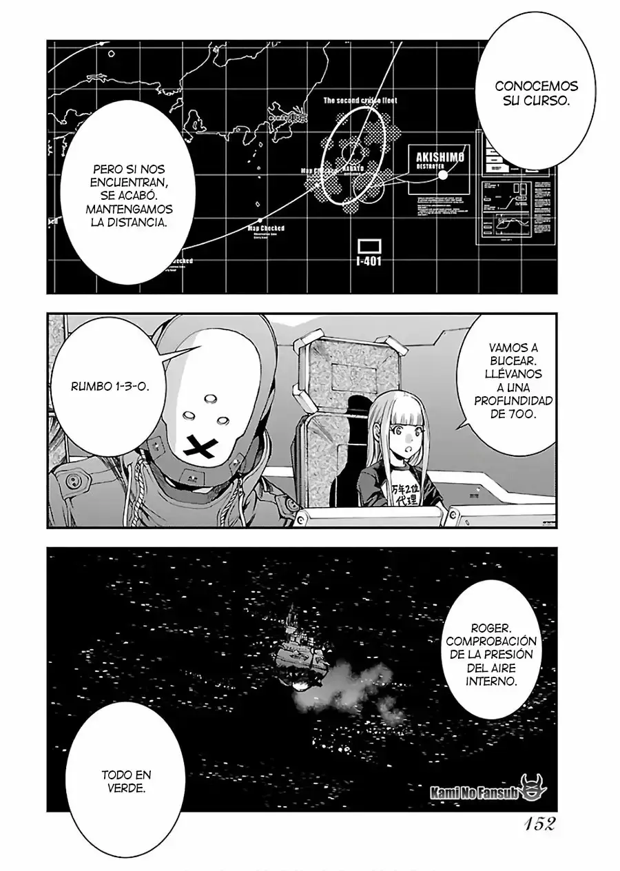 Aoki Hagane no Arpeggio capítulo 97, página 5