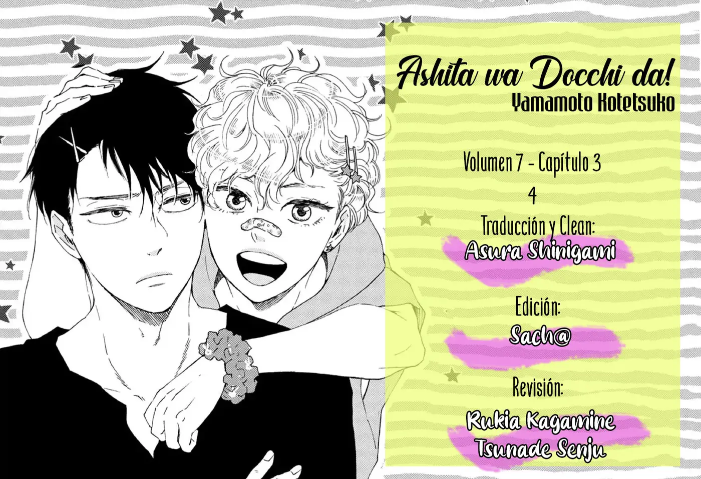 Ashita Wa Docchi Da! capítulo 34, página 34
