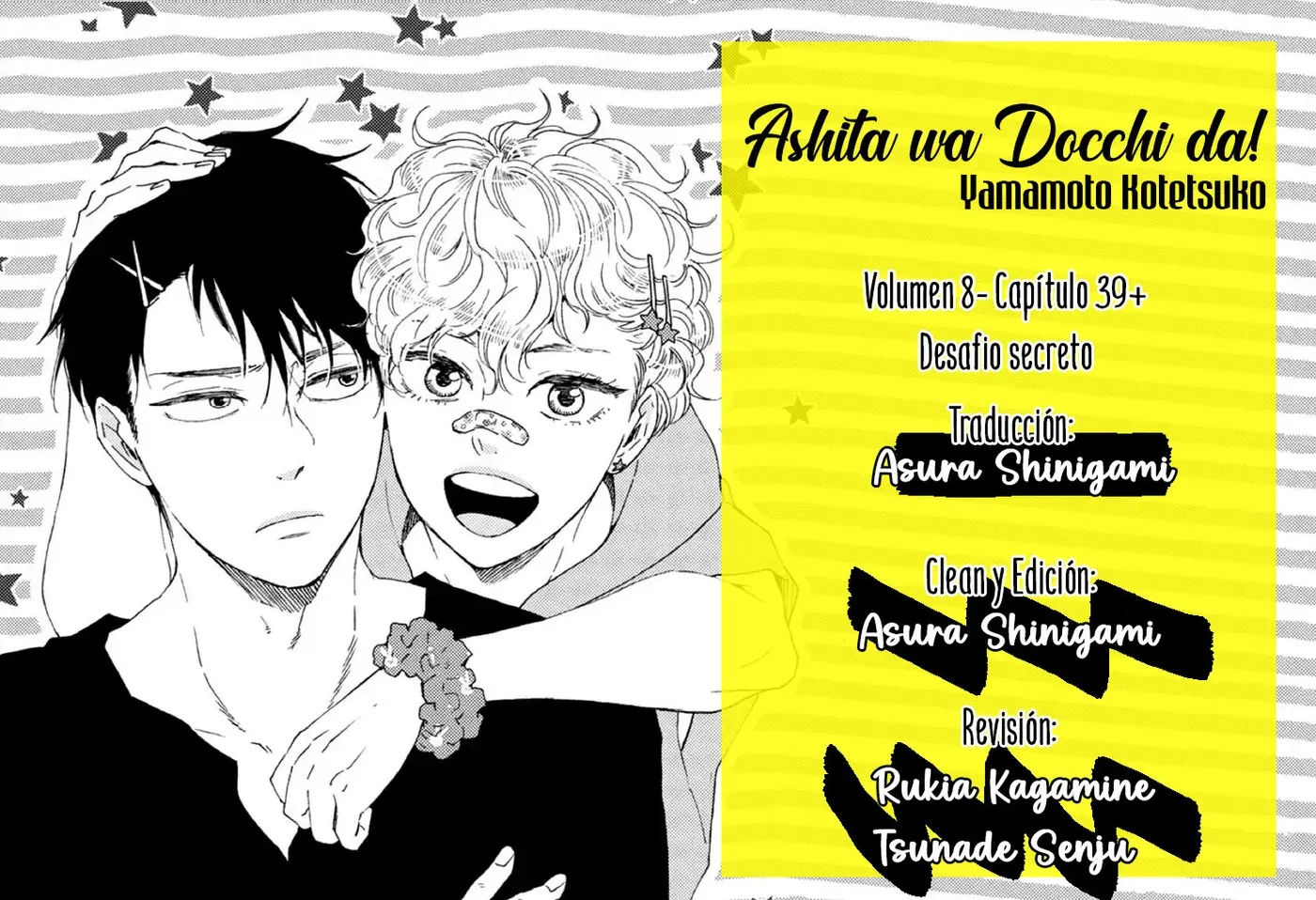 Ashita Wa Docchi Da! capítulo 39, página 42