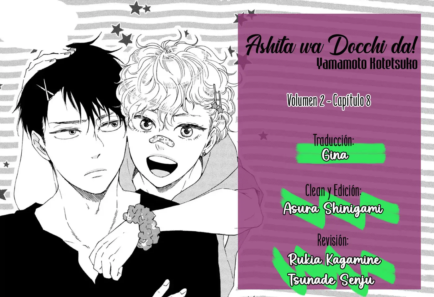 Ashita Wa Docchi Da! capítulo 8, página 32