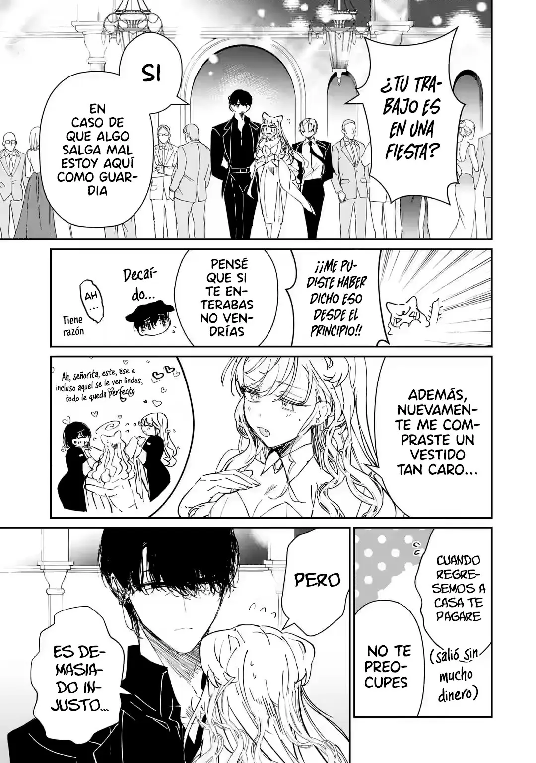 Assassin × Cinderella capítulo 3.1, página 8
