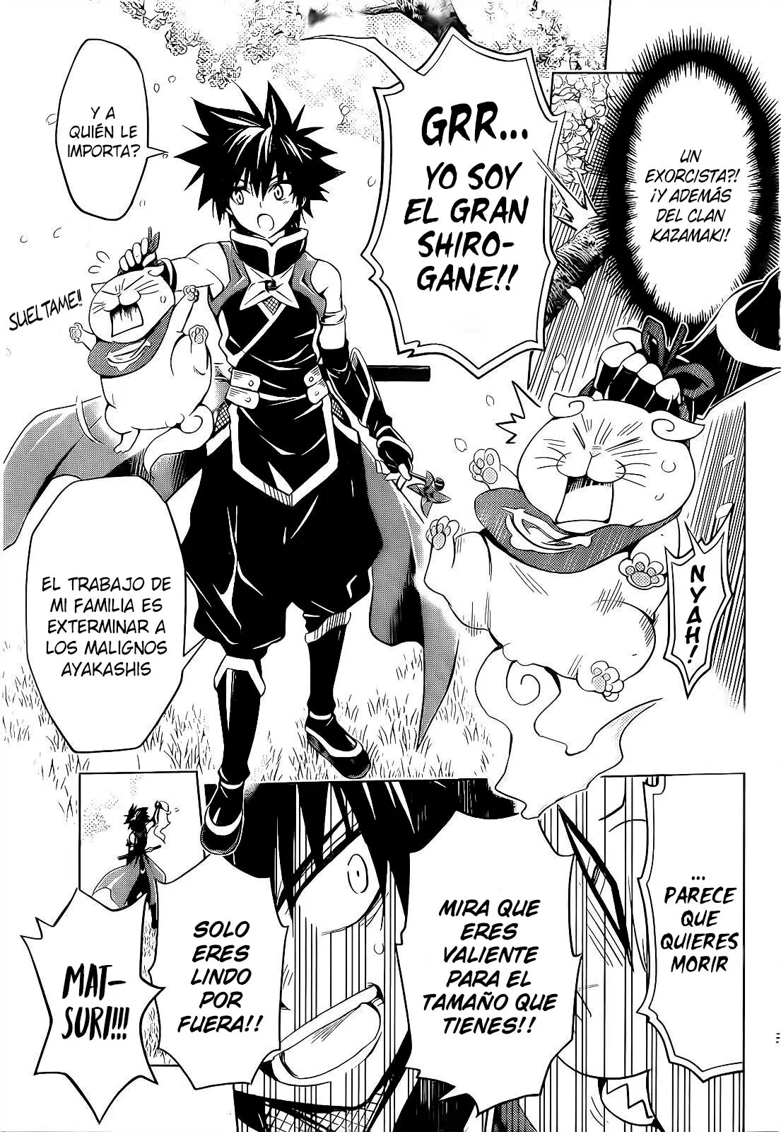 Ayakashi Triangle capítulo 1, página 5