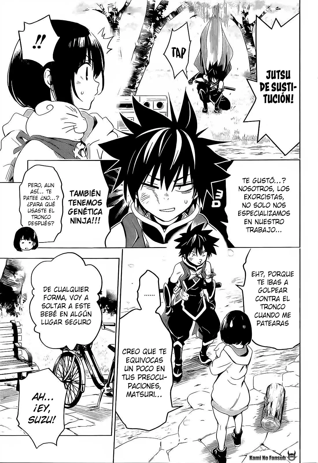 Ayakashi Triangle capítulo 1, página 11
