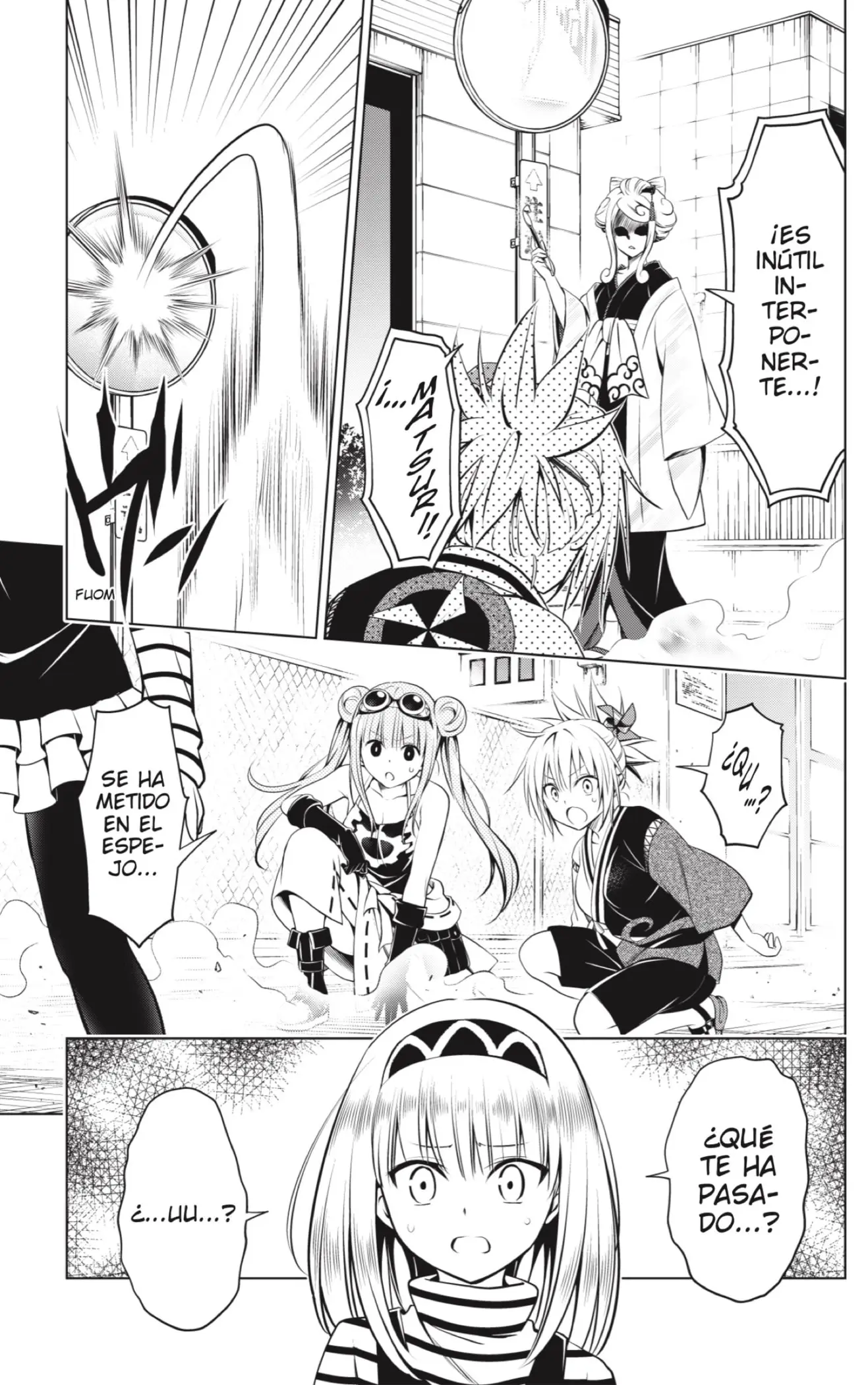 Ayakashi Triangle capítulo 100, página 15