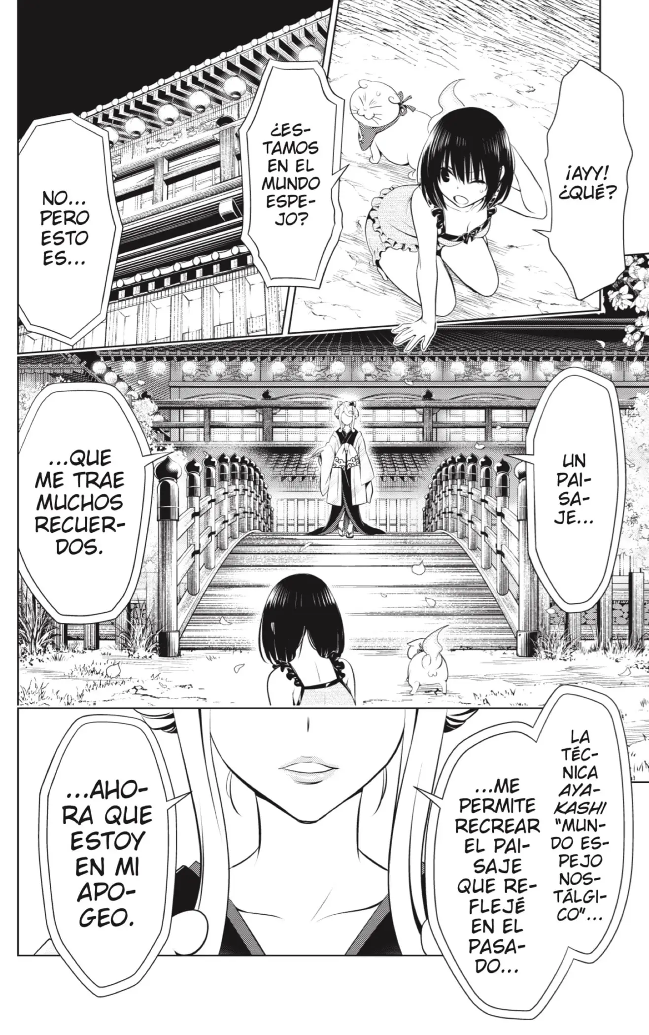 Ayakashi Triangle capítulo 100, página 18