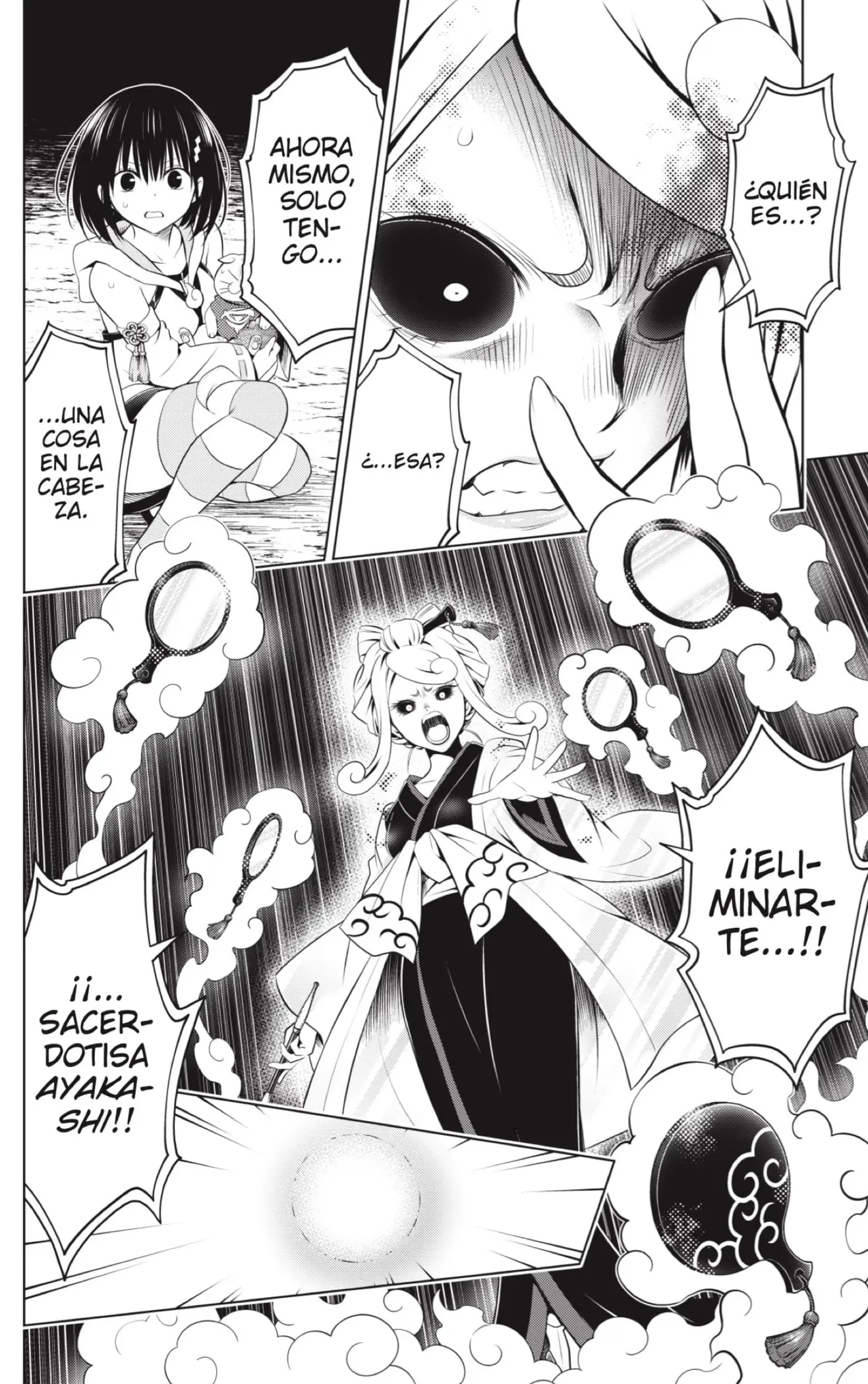 Ayakashi Triangle capítulo 101, página 8