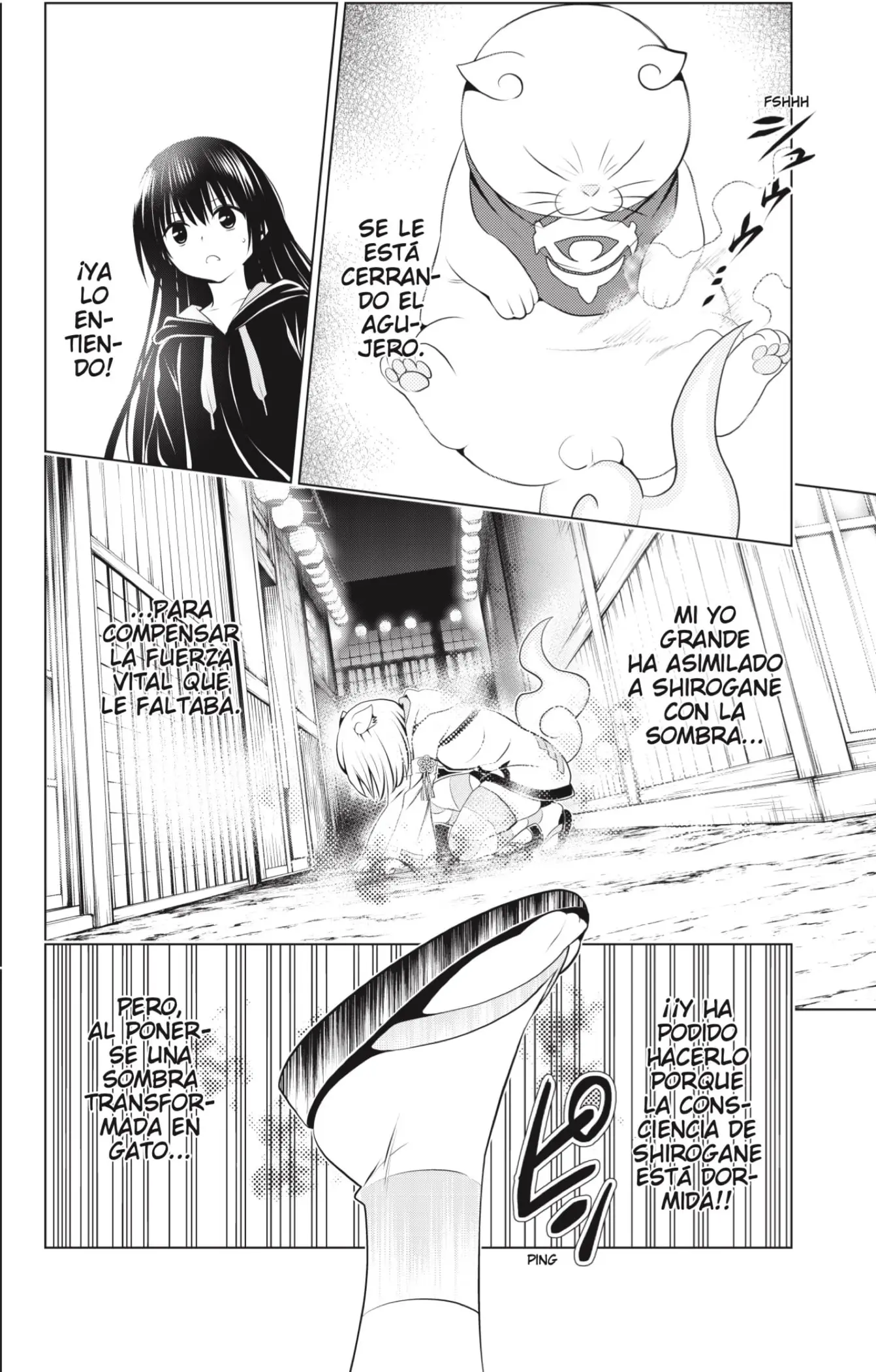 Ayakashi Triangle capítulo 102, página 4