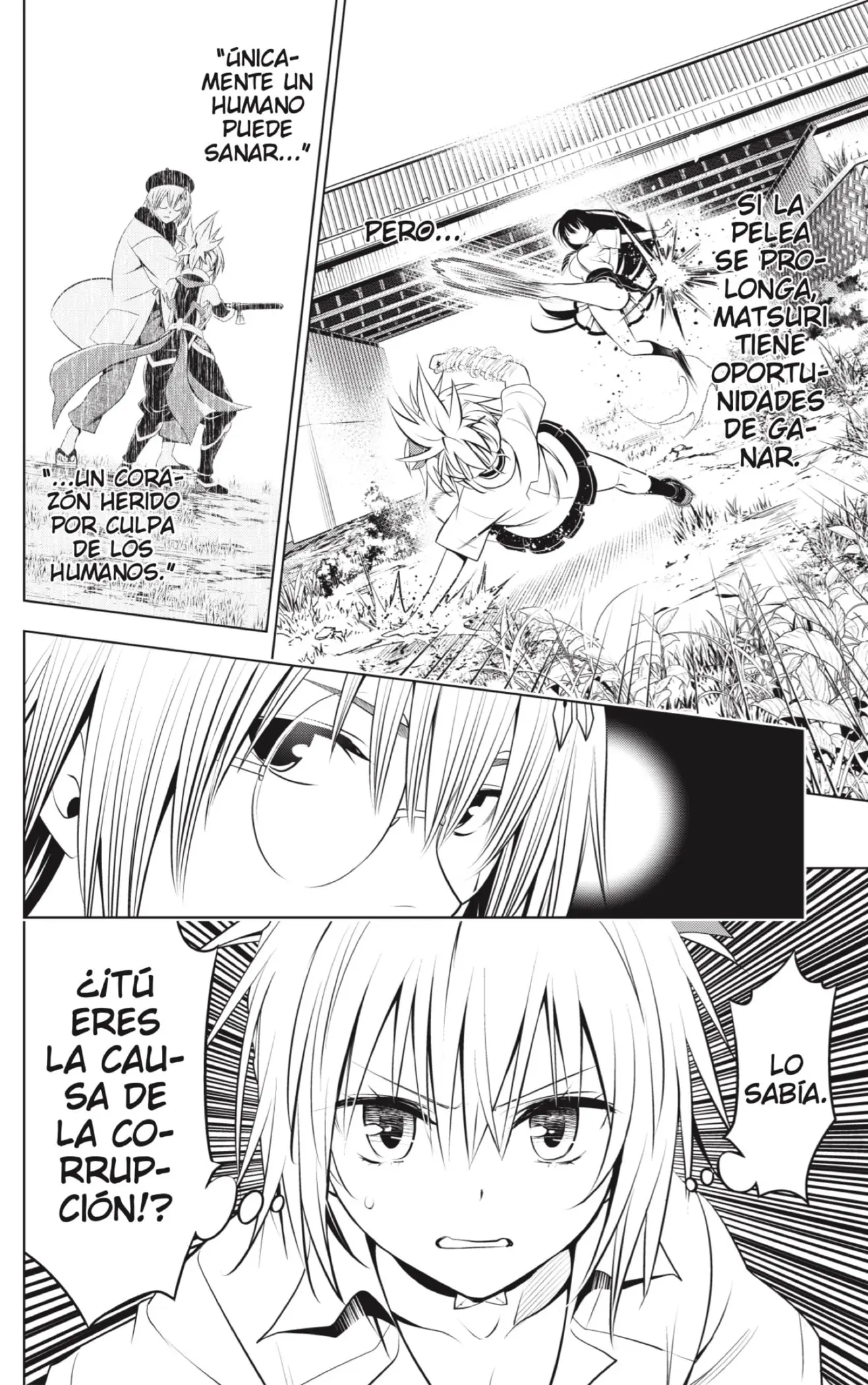 Ayakashi Triangle capítulo 103, página 16