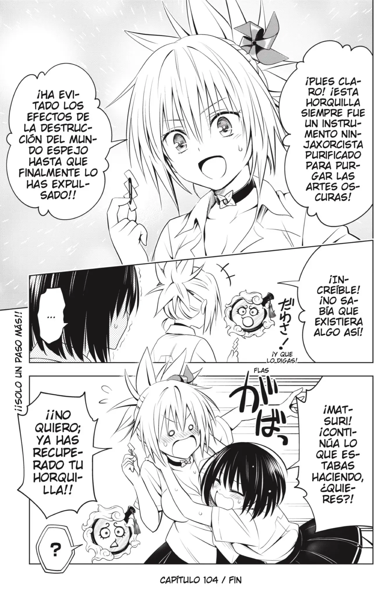 Ayakashi Triangle capítulo 104, página 23
