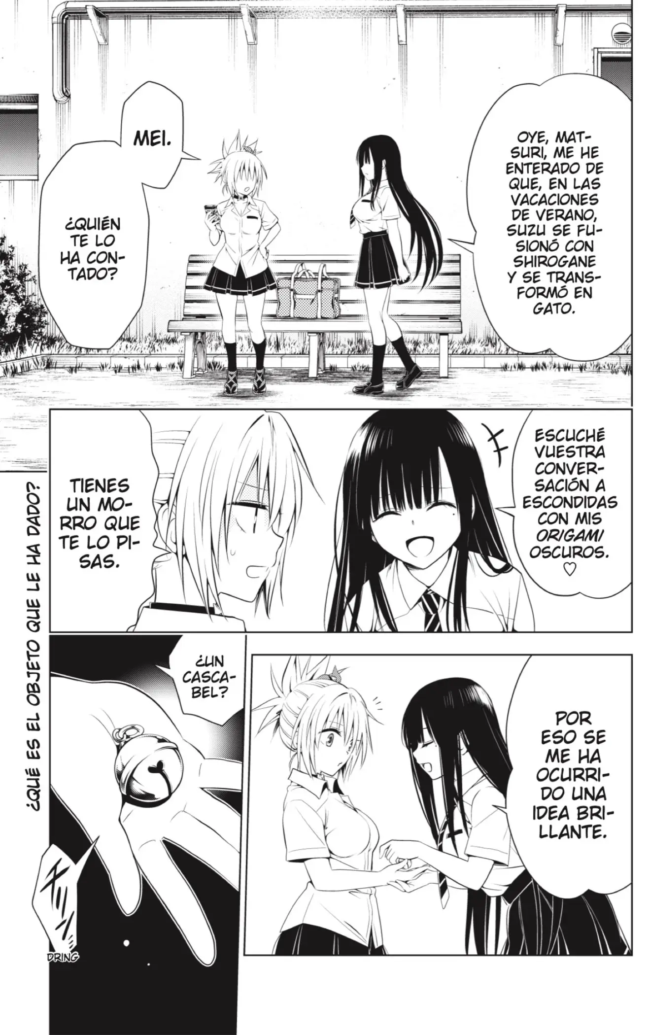 Ayakashi Triangle capítulo 105, página 3