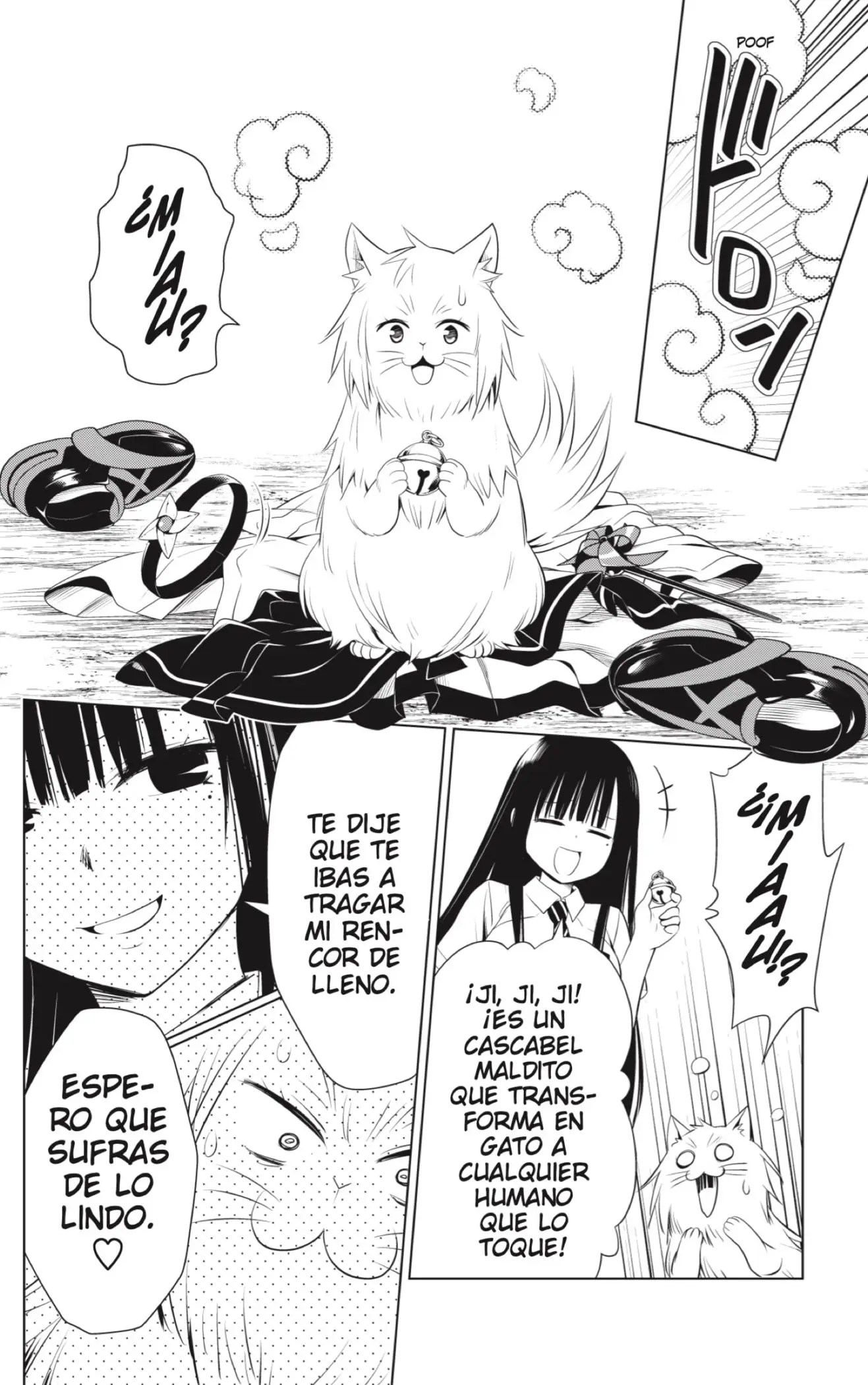 Ayakashi Triangle capítulo 105, página 4