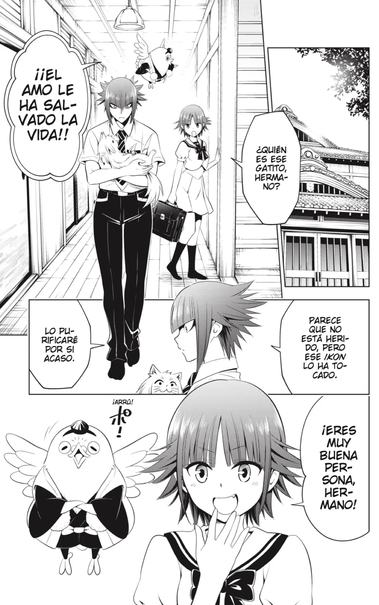 Ayakashi Triangle capítulo 105, página 15