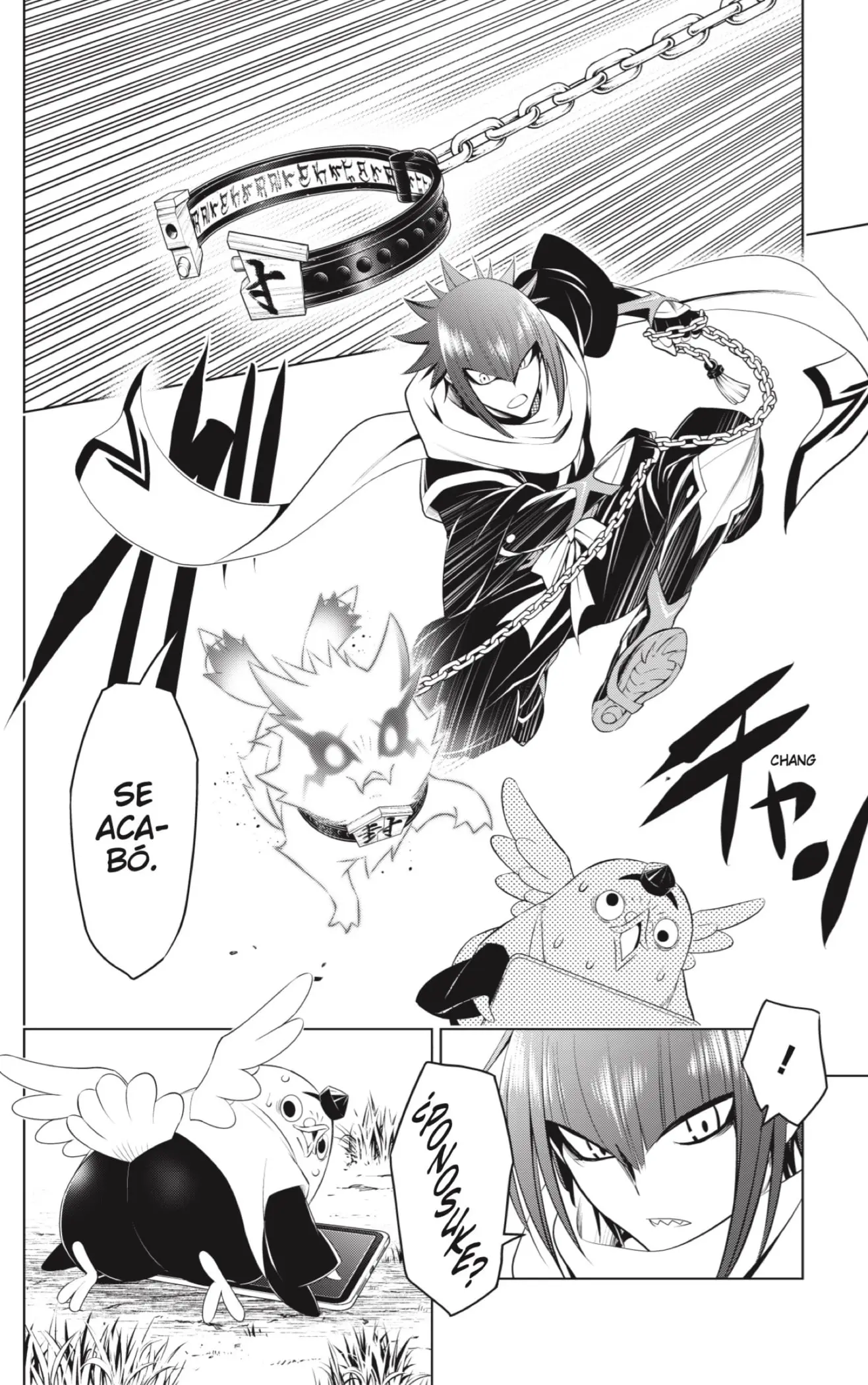 Ayakashi Triangle capítulo 106, página 18